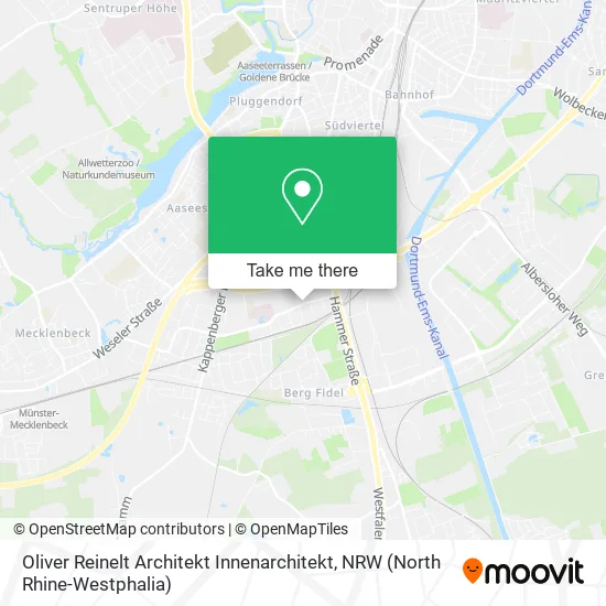 Oliver Reinelt Architekt Innenarchitekt map