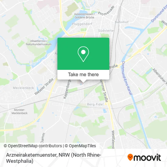 Карта Arzneiraketemuenster