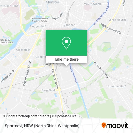 Sportnavi map