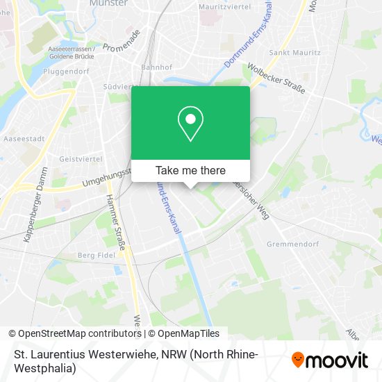 St. Laurentius Westerwiehe map