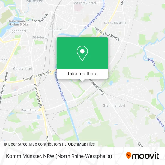 Карта Komm Münster