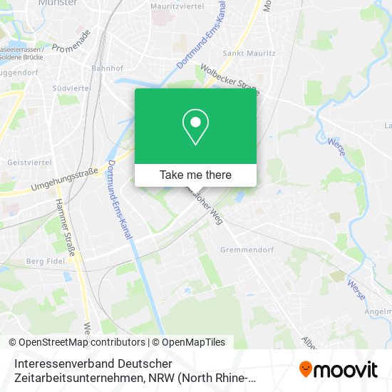 Interessenverband Deutscher Zeitarbeitsunternehmen map