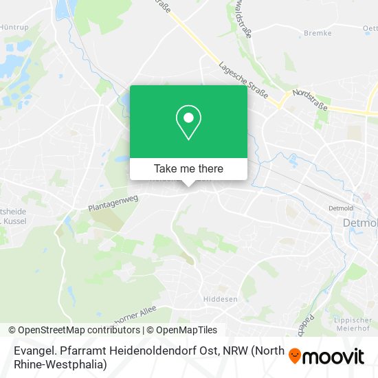 Evangel. Pfarramt Heidenoldendorf Ost map