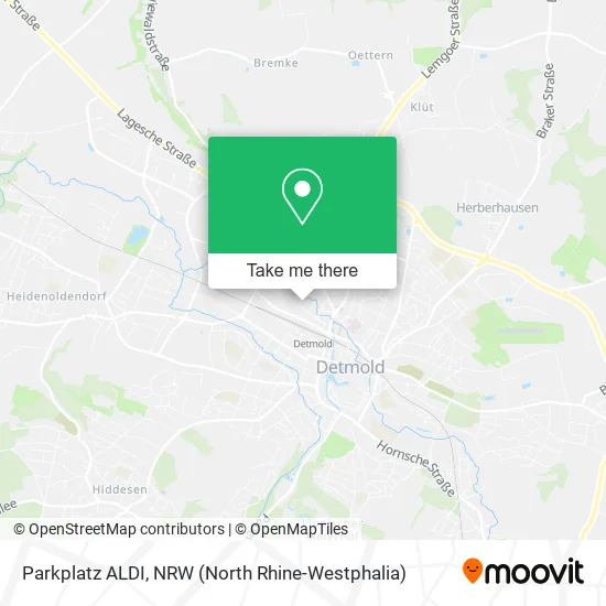 Карта Parkplatz ALDI