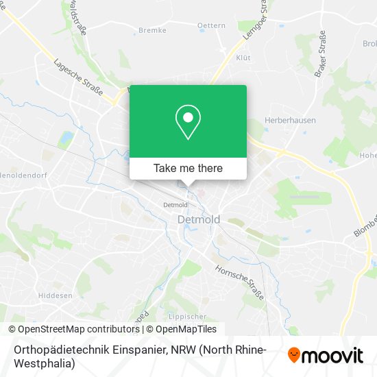 Orthopädietechnik Einspanier map
