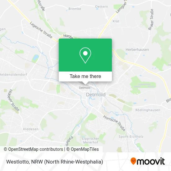 Westlotto map