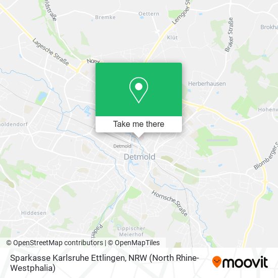 Sparkasse Karlsruhe Ettlingen map