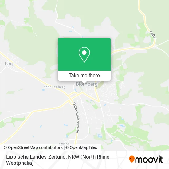 Карта Lippische Landes-Zeitung