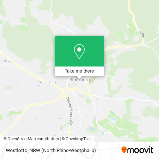 Карта Westlotto