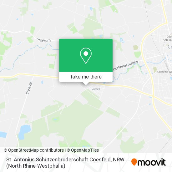 St. Antonius Schützenbruderschaft Coesfeld map