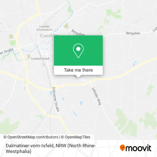 Карта Dalmatiner-vom-Isfeld