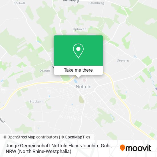 Junge Gemeinschaft Nottuln Hans-Joachim Guhr map
