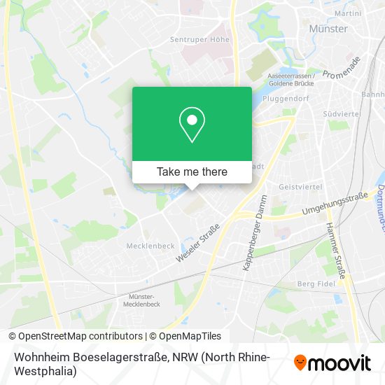 Wohnheim Boeselagerstraße map