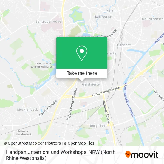 Карта Handpan Unterricht und Workshops