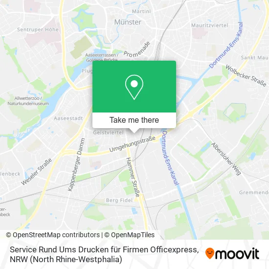 Service Rund Ums Drucken für Firmen Officexpress map