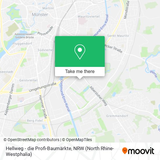 Hellweg - die Profi-Baumärkte map