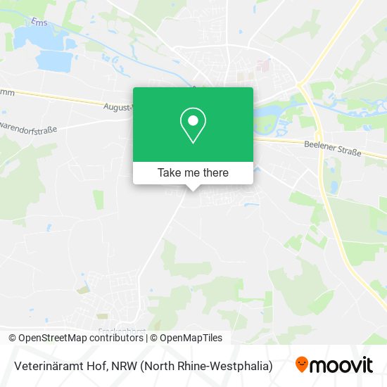 Veterinäramt Hof map