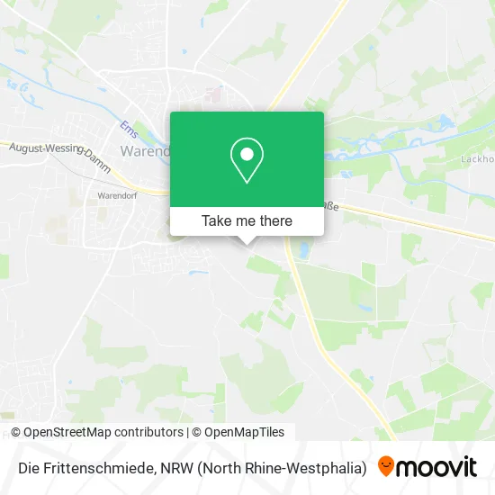 Карта Die Frittenschmiede