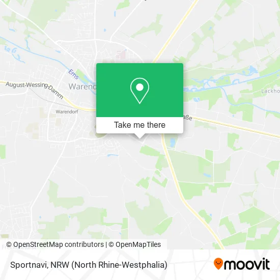 Sportnavi map
