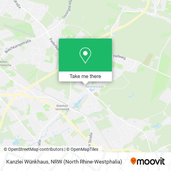 Kanzlei Wünkhaus map