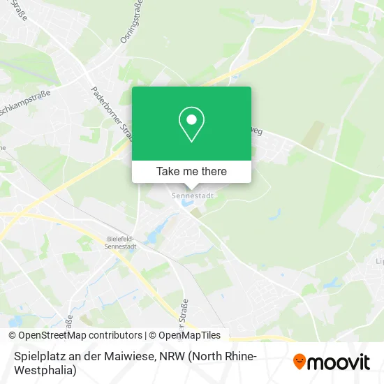 Карта Spielplatz an der Maiwiese