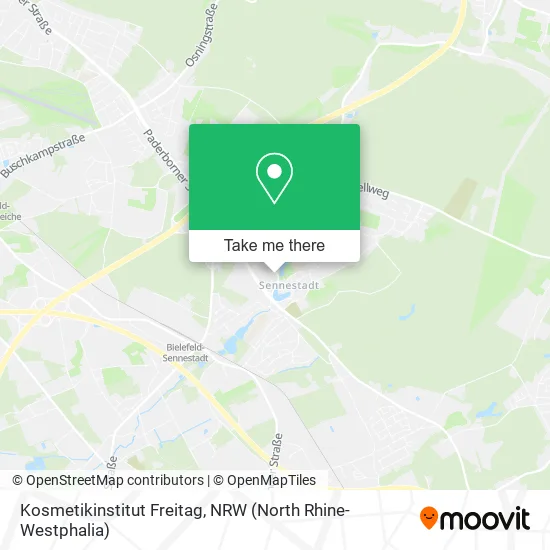 Kosmetikinstitut Freitag map