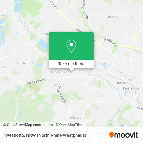 Westlotto map