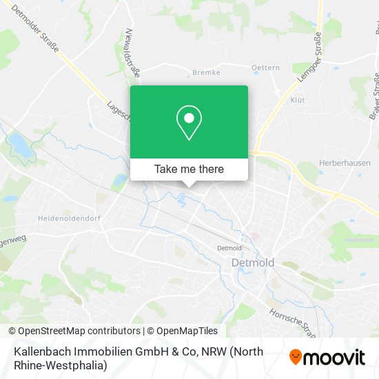 Kallenbach Immobilien GmbH & Co map