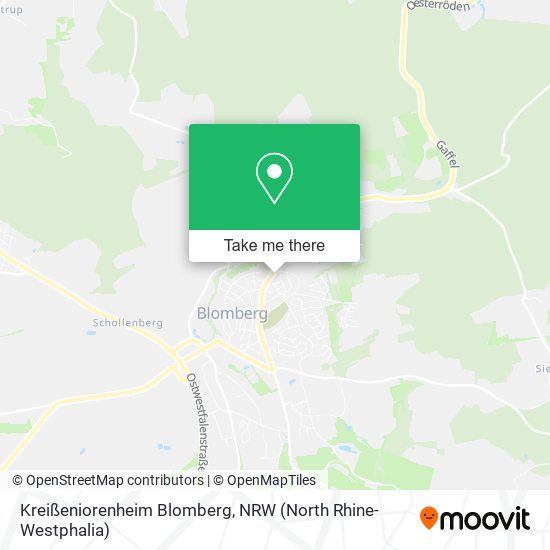 Kreißeniorenheim Blomberg map