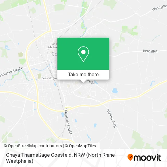 Карта Chaya Thaimaßage Coesfeld