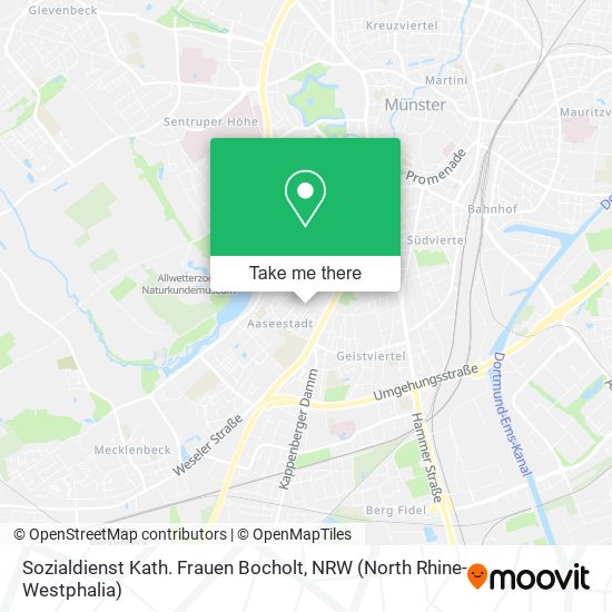 Sozialdienst Kath. Frauen Bocholt map
