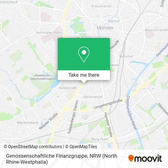 Genossenschaftliche Finanzgruppe map