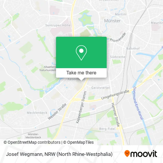 Карта Josef Wegmann