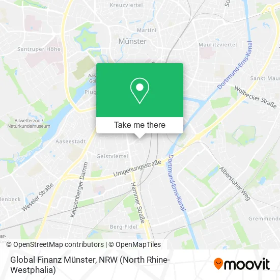 Карта Global Finanz Münster