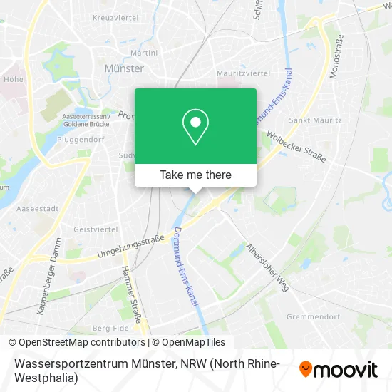 Карта Wassersportzentrum Münster