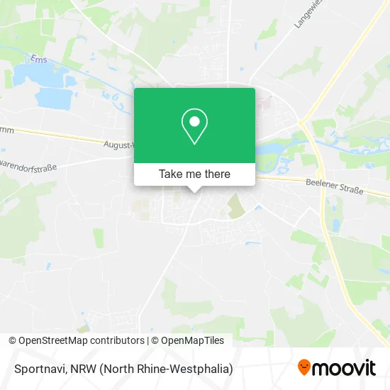 Sportnavi map