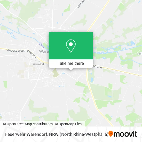 Карта Feuerwehr Warendorf