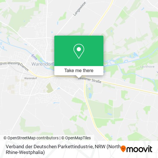 Verband der Deutschen Parkettindustrie map