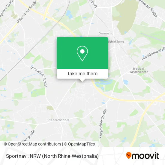Sportnavi map