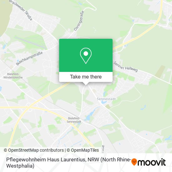 Pflegewohnheim Haus Laurentius map