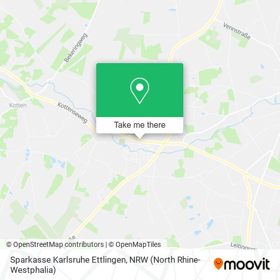 Sparkasse Karlsruhe Ettlingen map