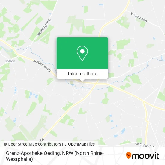 Карта Grenz-Apotheke Oeding