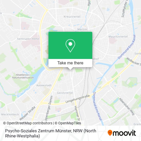 Psycho-Soziales Zentrum Münster map