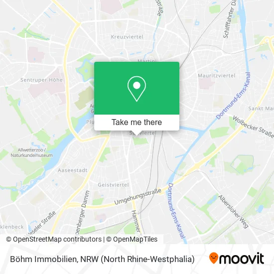 Карта Böhm Immobilien