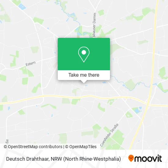 Карта Deutsch Drahthaar