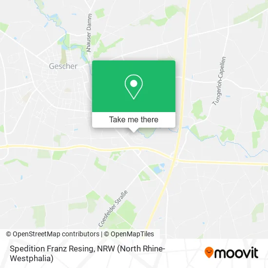 Карта Spedition Franz Resing