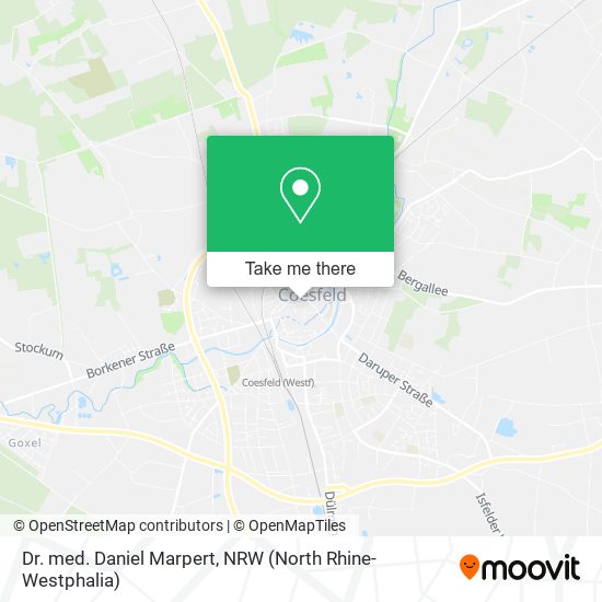 Dr. med. Daniel Marpert map