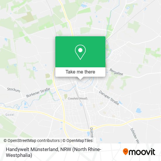 Handywelt Münsterland map