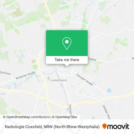 Карта Radiologie Coesfeld
