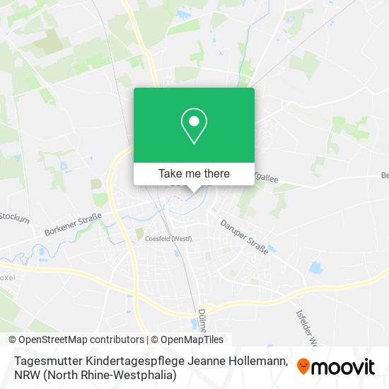 Tagesmutter Kindertagespflege Jeanne Hollemann map